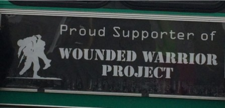 95% of the proceeds from Lee's shuttle goes to the Wounded Warriors Project.